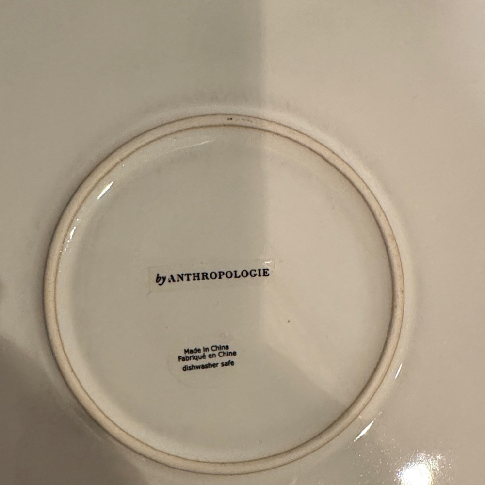Anthropologie White Ceramic Dish - Picture 2 of 4